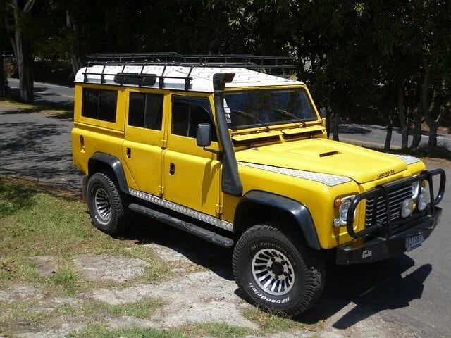 land rover jeep for hire